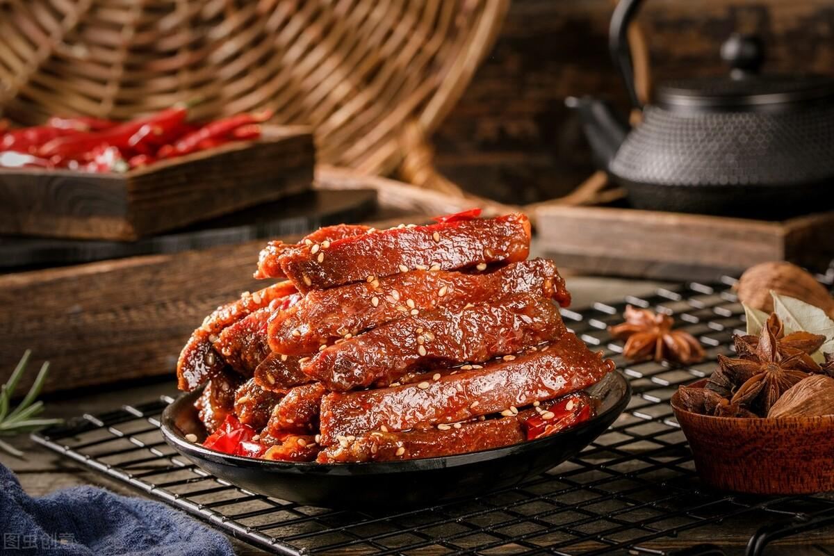 如何用微波炉烤牛肉干