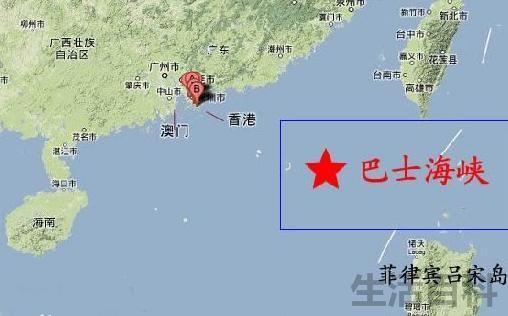 巴士海峡地图