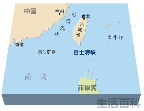 巴士海峡地图