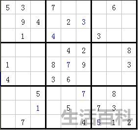 数独游戏怎么玩