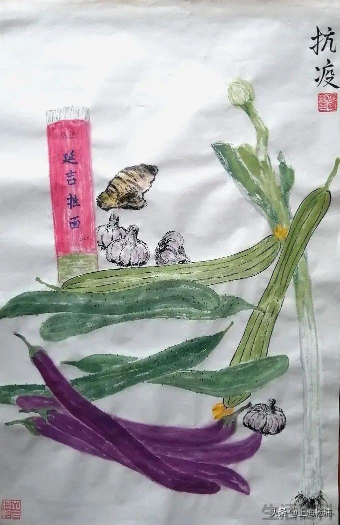 关于疫情的画简单又好看