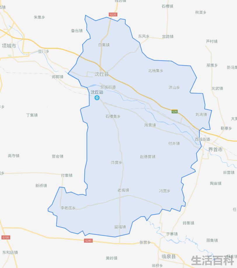 沈丘县属于哪个市哪个县