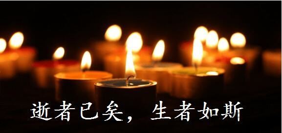 斯人已逝,幽思长存 逝者已矣,生者如斯出自哪里