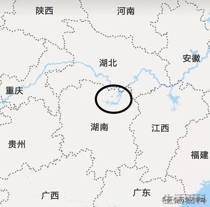 划分湖南湖北的湖