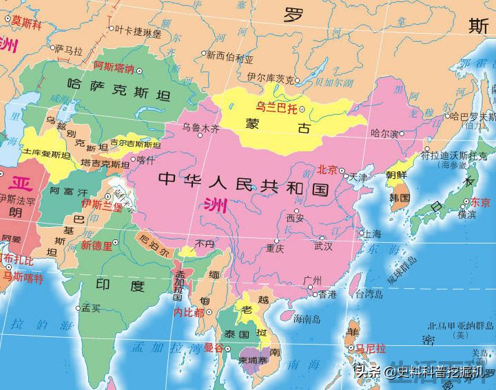 中国与哪些国家接壤