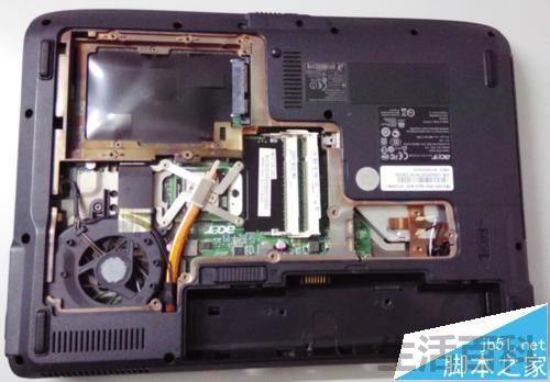 宏基4530笔记本拆解教程
