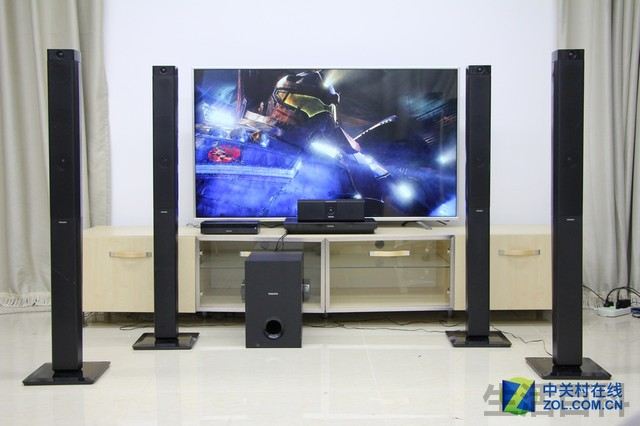 飞利浦5.1家庭影院安装