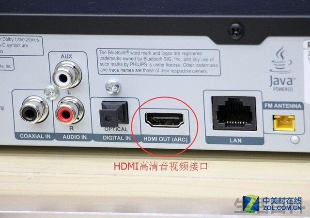飞利浦5.1家庭影院安装