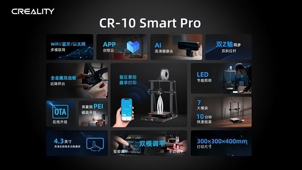 创想三维打印机功能介绍