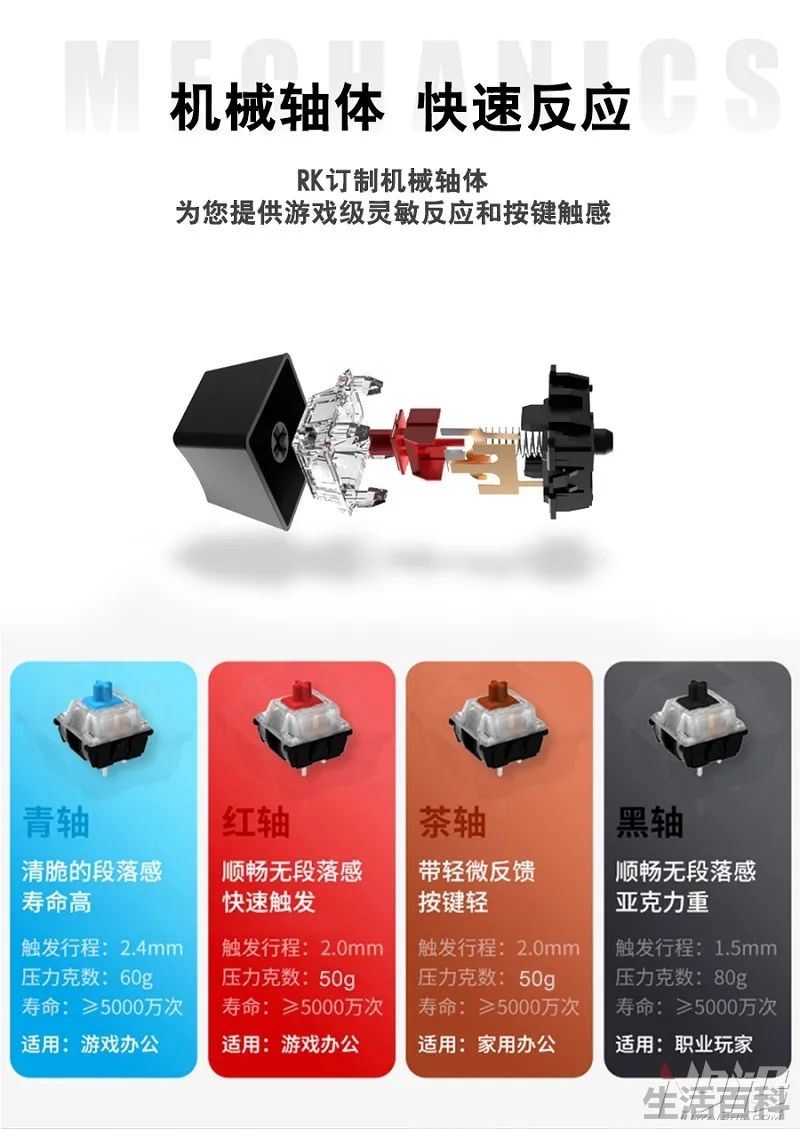 RK机械键盘是杂牌吗
