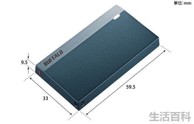 Buffalo耐用型迷你固态移动硬盘价格