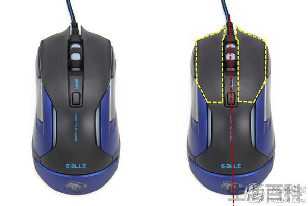 e 3lue鼠标怎么使用