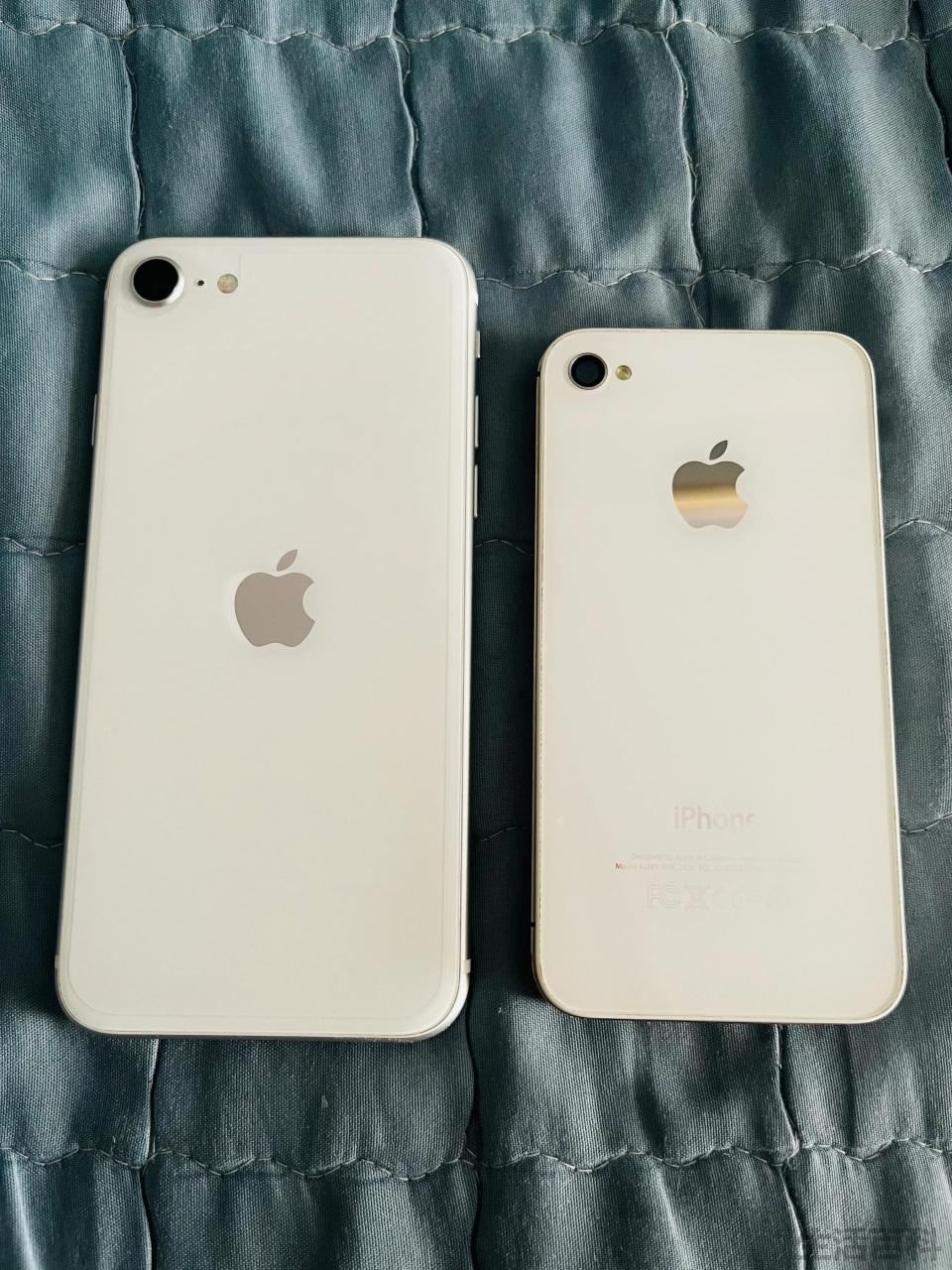 纯净版白色iPhone4和4s哪个好看