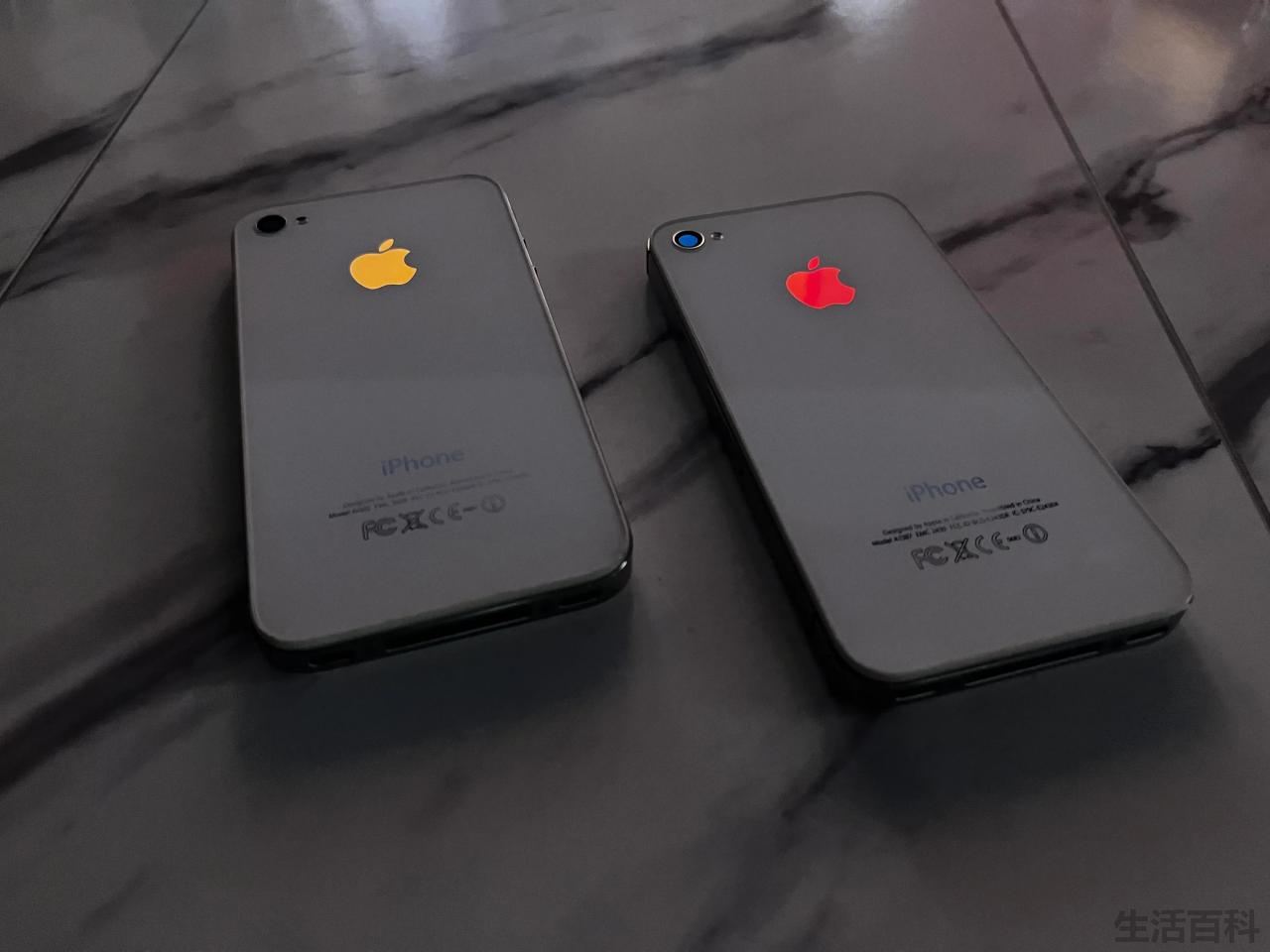 纯净版白色iPhone4和4s哪个好看