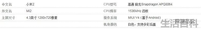 小米3当时出来大约多少钱