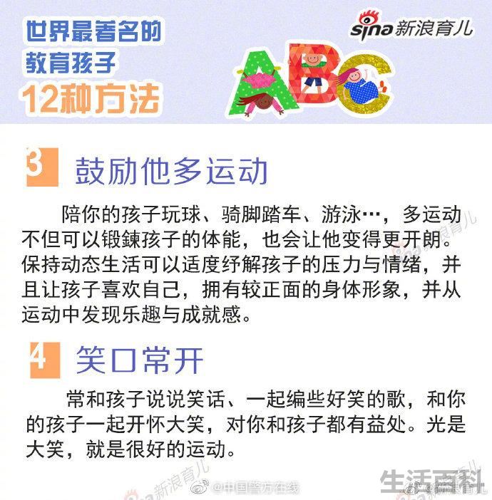 教育孩子最简单有效的方法