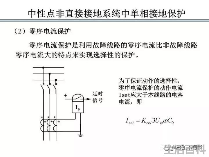 零序保护的原理和作用