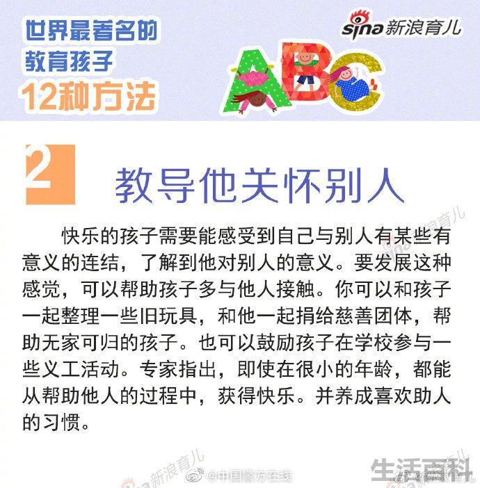 教育孩子最简单有效的方法