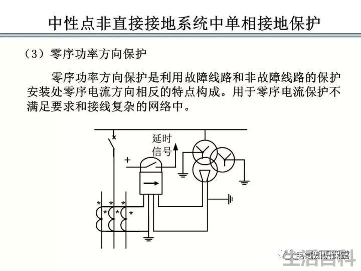 零序保护的原理和作用