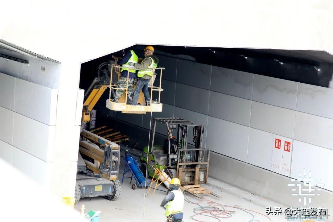 大连湾海底隧道路线图