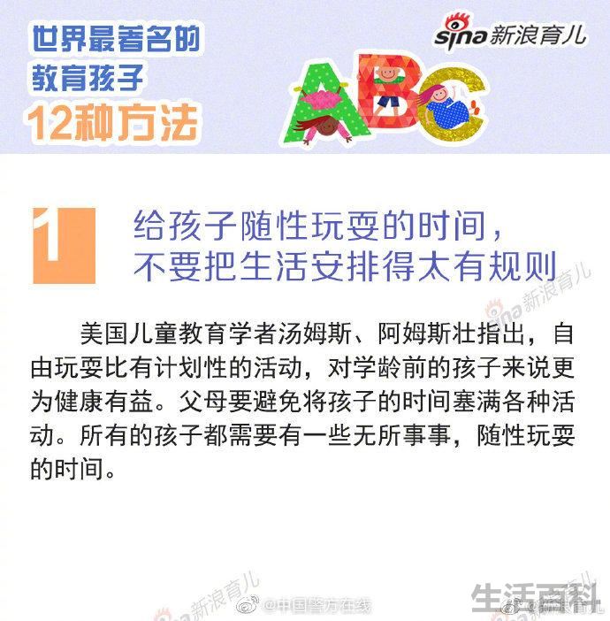 教育孩子最简单有效的方法