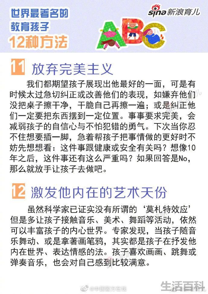 教育孩子最简单有效的方法