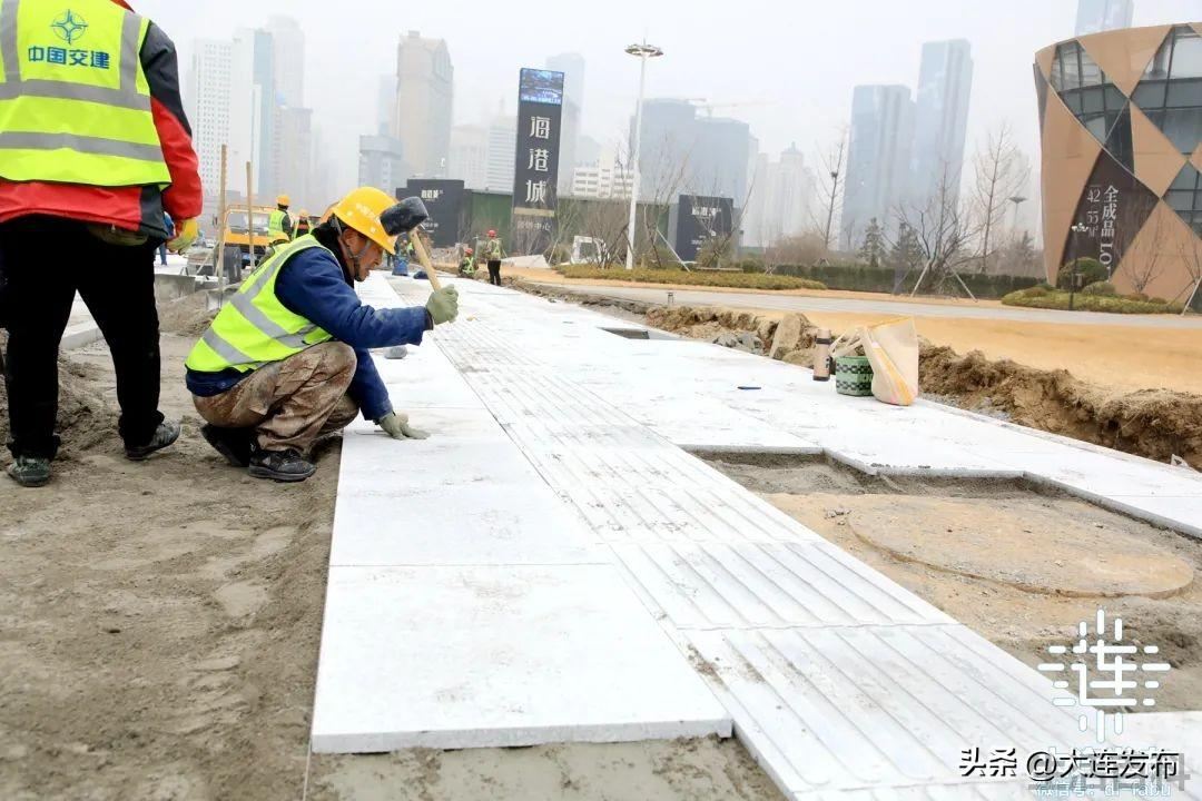 大连湾海底隧道路线图