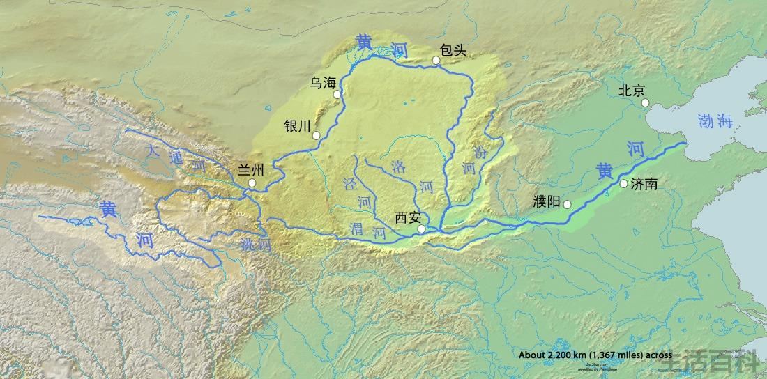 黄河的起源和终点在哪里