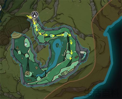 降诸魔山元素方碑附近的草元素