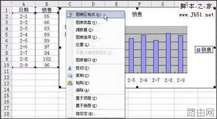 Excel表格中只打印图表以外区域怎么设置
