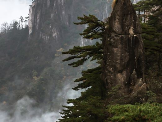 黄山梦笔生花