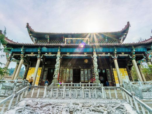 青阳九华山旃檀林
