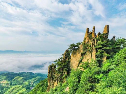 金寨悬剑山