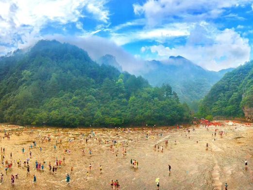 屏南白水洋风景区