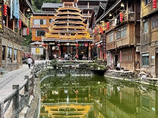 黎平义团鼓楼