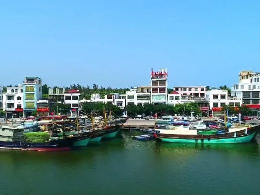 琼海潭门中心渔港