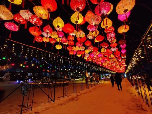 牡丹江雪堡乐园