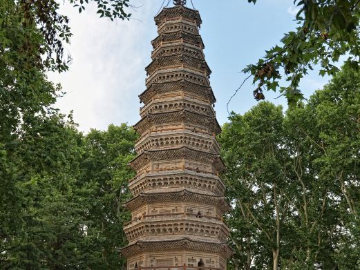 永城崇法寺塔