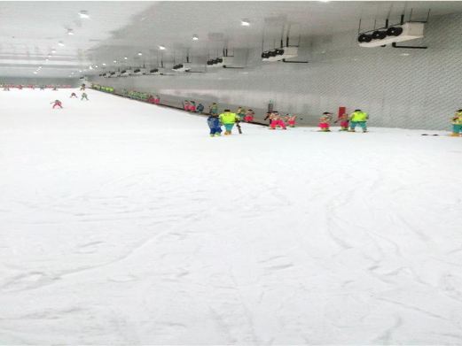 桃源桃花雪缘室内滑雪场