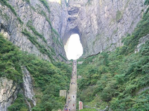 张家界上天梯
