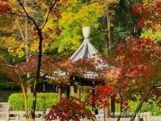 南京栖霞山名胜风景区-明镜湖