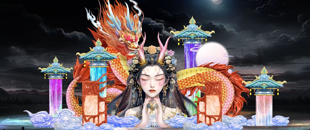 赤峰古龙耀今彩灯游园会