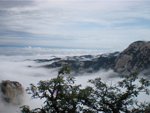 华阴华山北峰