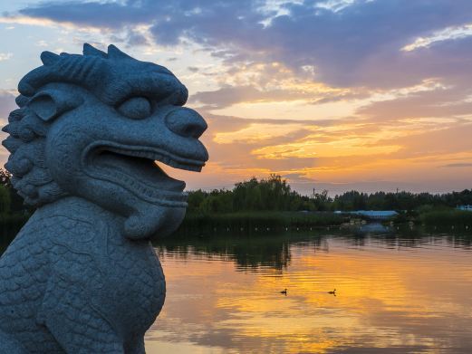 西安渼陂湖景区