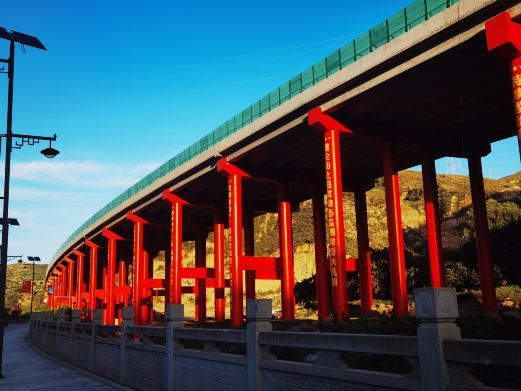 绥德郝家桥景区