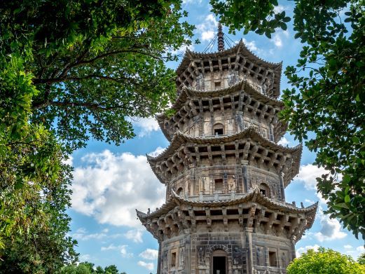 彬州开元寺塔