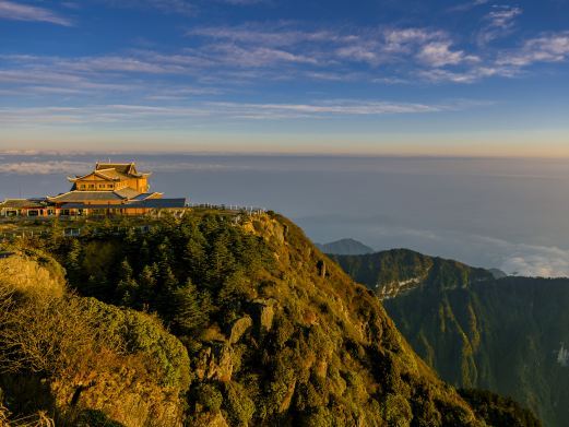峨眉山金顶索道