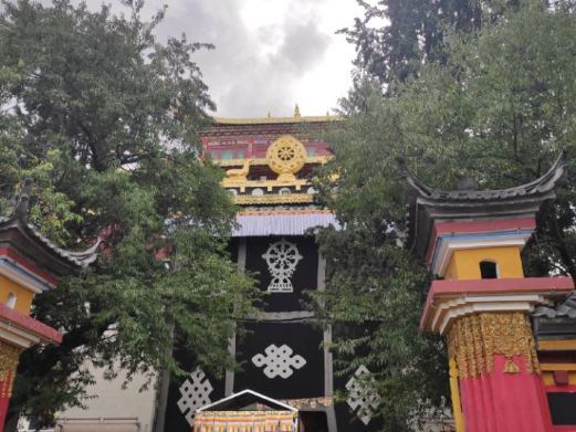 香格里拉市独克宗古城-大佛寺