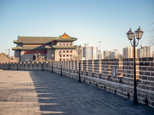 明北京城城墙遗迹