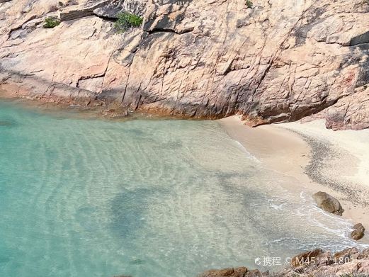 香港蒲台岛大湾沙滩